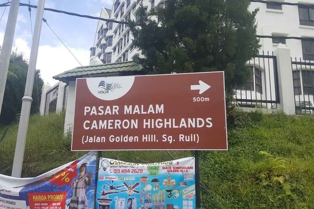 MYY Cameron Golden Hills Pasar Malam Lägenhet Cameron Highlands Exteriör bild